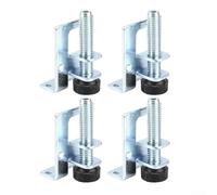Patas ajustables roscadas de precisión para armarios de armario para lograr un posicionamiento equilibrado en suelos ligeramente inclinados o ásperos (80 mm)