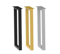 Patas De Acero Para Escritorio, 30*70cm, 30*100cm, Patas De Mesa De Comedor, Altura Regulable De 0-1cm, Patas Para Muebles Metal De Bricolaje, Patas De Soporte De Barra, Juego De 1 ( Color : Black , S