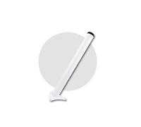 Patas de mesa ajustables de acero inoxidable, 50 cm de altura para soportes de TV, mesitas de noche y puertas, altura ajustable de 0 a 3 cm, incluye tornillos, repuesto de patas de piel