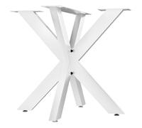 Patas de mesa biloxi metal blanco 85x85x71 cm