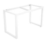 Patas de mesa de acero industrial con marco de metal resistente de 72,5 cm de altura, kit de patas de mesa de conferencias, capacidad de carga de 300 kg, incluye tornillos y almohadilla antideslizante