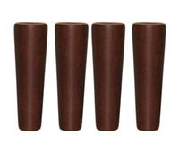 Patas de mesa de acero negro de 20 cm, estilo industrial resistente, muebles modernos de mediados de siglo, altura estándar estable de 10,86 cm, acero crudo duradero, decoración perfecta para el hogar