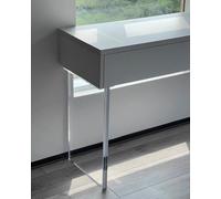 Patas de Mesa de acrílico Transparente, Soporte Moderno y Resistente para Muebles, Ajustables de 40 a 90 cm, Patas flotantes para Cocina y tocador, diseño Elegante de Alta transpar