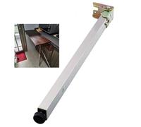 Patas de mesa de metal ajustables plegables de acero para 1 pieza de 30 a 150 cm, acero inoxidable duradero, ideal para proyectos de camping y muebles