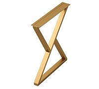 Patas de mesa de metal en forma de X, diseño minimalista industrial, soporte triangular, alta capacidad de carga, patas ajustables para estabilidad, ideal para proyectos de muebles de bricolaje