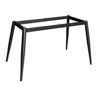 Patas de mesa de metal industrial con ventosas, base de hierro resistente para mesa de comedor de mármol/vidrio, marco de escritorio moderno para muebles de hogar y cocina, patas de escritor
