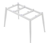 Patas de mesa de metal industrial, soportes resistentes para escritorio de bricolaje, marco de mesa de comedor, soporta mármol, vidrio, tapas de madera, capacidad de carga de 400 kg