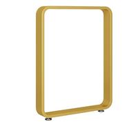 Patas De Mesa De Metal Resistente Soldadura Firme Pintura Antioxidante, Pies De Muebles Hierro 45x72.5cm/55x72.5cm, Caballetes Para Mesa Estilo Industrial Para Gabinetes/Sillas/bar(Gold,55x72.5cm)