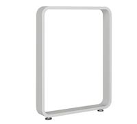 Patas De Mesa De Metal Resistente Soldadura Firme Pintura Antioxidante, Pies De Muebles Hierro 45x72.5cm/55x72.5cm, Caballetes Para Mesa Estilo Industrial Para Gabinetes/Sillas/bar(Silver,45x72.5cm)