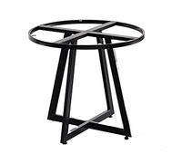 Patas de Mesa de Metal, Soporte de Mesa de Hierro, Soporte para Patas de Mesa, Mesa Redonda de Oficina, Patas de Mesa de Centro, Capacidad de Carga 300 kg, Altura de 50 a 100 cm, a