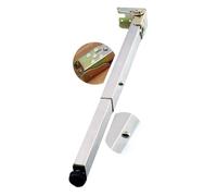 Patas de mesa plegables ajustables de acero inoxidable de 30 cm para proyectos de bricolaje, soluciones que ahorran espacio para taburetes de bar y barras de desayuno, y diseño versátil