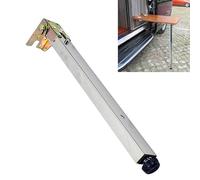 Patas de mesa plegables ajustables de acero inoxidable, elevación de empuje, patas de soporte de muebles ajustables en altura para mesas de comedor y armarios, 1 pieza (148 cm)