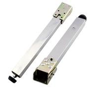 Patas de mesa plegables ajustables, soporte telescópico de acero inoxidable para muebles de bricolaje resistentes, extensibles de 11.8 a 59 pulgadas