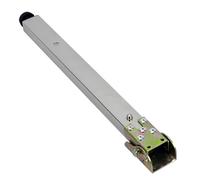 Patas de mesa plegables de acero inoxidable ajustables, patas telescópicas para mesa de caravana, 30-150 cm, con patas protectoras y tornillos, 1 paquete (tamaño: 106 cm) - Perfecto para muebles y uso