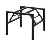 Patas de mesa plegables resistentes para mesa de café y escritorio, patas de metal para muebles, proyecto de bricolaje, esencial para proyectos de bricolaje, 50 x 50 x 48 cm