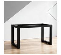 Patas de Mesa Rectangulares de Metal Montaje a Presión Componentes de Conexión Múltiple Equipadas Con Almohadillas Ajustables Patas para Mesas Artesanales para Bricolaje Capacidad de Carga 300 Kg