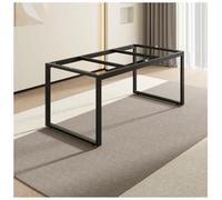 Patas de Mesa Rectangulares de Metal Reforzadas Con Dos Travesaños Con Ventosas Y Almohadillas Antideslizantes Capacidad de Carga de 400 Kg Impermeables Y Resistentes Al Óxido Altura de 28.5"