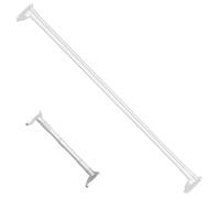 Patas de mesa regulables en altura, varilla de tensión para barra de armario, patas de soporte de muebles ajustables | Barra de soporte anticaída para muebles, varilla de armario antideslizante para