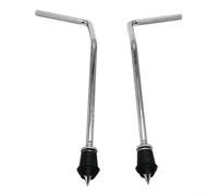 Patas de metal de repuesto para bombo con pies antideslizantes para un soporte estable en el suelo, adecuado para tambores de percusión