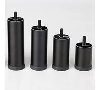 Patas de Metal para Muebles, Patas de Mesa Ajustables con Perno M8, Patas de Muebles para Mesa de café, Mesa de Comedor, sofá, gabinete, Escritorio, Patas