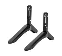 Patas de metal para TV - Base de aleación de aluminio de 24 cm, soporte universal ajustable para escritorio, soporte LCD sin taladros, reemplazo estable antipunta para en la configuración de la