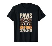 Patas de Perro Antes de los plazos Diciendo Camiseta