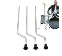 Patas de piso de tambor, patas de soporte de piso de tambor de percusión, mejora el entretenimiento musical, reemplazo de tambor de instrumentos de percusión para camping, conciertos