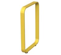 Patas de repuesto de metal ajustables para escritorio de comedor y mesa de café, patas cuadradas de barra de hierro con soldaduras firmes, 55 x 72,5 cm, pies de apoyo para banco y muebles