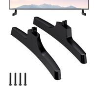 Patas de soporte de TV para Samsung solo para UE32J400D UE32J4500AK UE32J4510AW UE32J5000AW UE32M4002AK UE32N4000AK UE32T4300AK UE32T5300AK Patas de repuesto para soporte de TV Samsung con tornillos