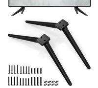 Patas de TV con base de metal para TCL TV 65 pulgadas 65S453 65S455 65S421 65S431 65S435 65S433 65S525 65S555 65S515 65S401 65S403 65S403 65 5S434. 65S446 65S546 65S450F 65S410R 65S450R, patas de TV