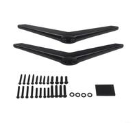 Patas de TV resistentes para televisores de 28 a 65 pulgadas - Sistema de soporte de ancho ajustable sin necesidad de taladrar - Patas de ABS resistentes para Samsung para LG para Sony