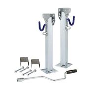 Patas estabilizadoras for remolque, 2 uds., 460~680MM, caída hacia abajo, esquina de estacamiento for caravana, autocaravana estable, soporte for acampada, accesorios de piezas Fuerte y resistente