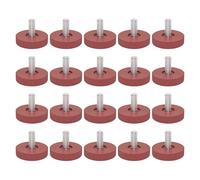 Patas niveladoras ajustables resistentes multiusos, no para muebles, 20 unidades, para suelos irregulares, interiores y exteriores, a prueba de arañazos, almohadillas para patas de muebles