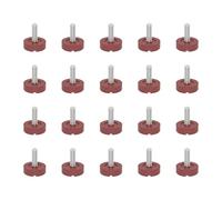Patas niveladoras ajustables resistentes multiusos, no para muebles, 20 unidades, para suelos irregulares, interiores y exteriores, a prueba de arañazos, almohadillas para patas de muebles
