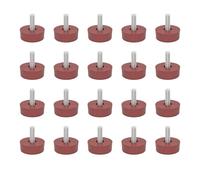 Patas niveladoras ajustables resistentes multiusos, no para muebles, 20 unidades, para suelos irregulares, interiores y exteriores, a prueba de arañazos, almohadillas para patas de muebles