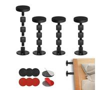 Patas Niveladoras para Mesas y Muebles - Kit de 4 Piezas con Elevadores Regulables, Plegables y Anti-Vibración para Mesa Escritorio, Armarios y Sofás | Compatibilidad Universal