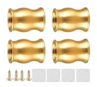 Patas para muebles: base de soporte ajustable y resistente, pata de mesa antideslizante | Juego de 4 elevadores de sofá | Reemplazo cónico vintage moderno para sofá, silla, escritorio, cocina, armario