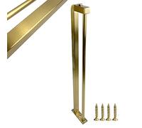 Patas para Muebles De Servicio Pesado Pata De Mesa De Centro De Acero Inoxidable Pata De Mesa De Oficina Dorada Pata De Mesa De Comedor De 70 Cm Pata De Escritorio para Computadora