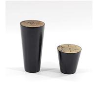 Patas para Muebles, Patas de Mesa, Patas de sofá en ángulo Recto/Oblicuo, Hechas de Madera Maciza, Placa de Montaje Gruesa de 2 mm, adecuadas para Varios Estilos, Patas Libres de contaminaci