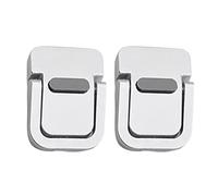 Patas para ordenador portátil plegable | Soporte ergonómico para ordenador y portátil para escritorio, lugar de trabajo, oficina en casa, elevador invisible, juego de 2 accesorios portátiles para