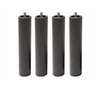 Patas somier 25 cm - 4 uds - rosca métrica 10mm - patas redondas metálicas