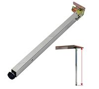 Patas telescópicas Plegables Ajustables para mesas de Comedor de Metal con Tornillos, 1 Unidad, 150 cm/59,05 Pulgadas.
