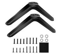 Patas TV Universal para TCL de 28 32 40 43 49 50 55 58 65 Pulgadas Soporte Universal para TV Compatible con Roku, Sharp, Samsung, LG y Hisense Incluye tornillos y almohadillas de goma antideslizantes