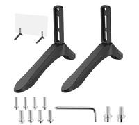 Patas TV Universal para TV de 32 a 65 Pulgadas Soporte Universal para Televisores en Material ABS Compatible con Sharp, Samsung, LG, Sony y Hisense, Soporte para TVs Base con Tornillos