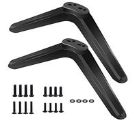 Patas universales para Soporte de TV, Patas de Repuesto para Base de Soporte de TV de Mesa para 27 28 29 30 32 37 40 55 Pulgadas LCD LED OLED TCL/LG/KONKA Smart, Negro