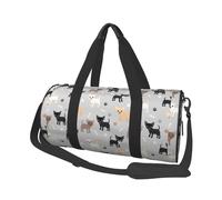 Patas y Huesos de Chihuahua, Bolsa de Viaje de Gran Capacidad, Bolso Redondo, Bolsa de Viaje Deportiva, Bolsa de Mano, Bolsa de Fitness