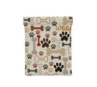 Patas y Huesos de Perro, Squeeze Top Wallet Bolsa de Almacenamiento para Mujer Monedero pequeño Bolsa de Cambio