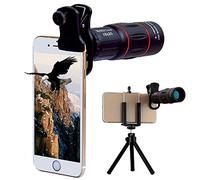 Patasen Universal 18X Teleobjetivo Móvil Smartphone Lente de Zoom con Trípode para iPhone X 8 7 6 Plus 6S Samsung Galaxy S8 S8 S7 Huawei y la mayoría de teléfonos Inteligentes Android
