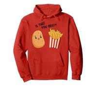 Patata ¿Es Ese tu Hermano? Patatas Fritas Divertidas para niños pequeños Sudadera con Capucha
