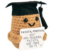 Patata Estudiosa© | Idea Motivacion Estudiante | Regalo Original Alumno | Concentracion Examen Universidad Colegio | Fiesta Graduacion Estudios | Niño Niña Adolescente | Coach Profesor Motivacion
